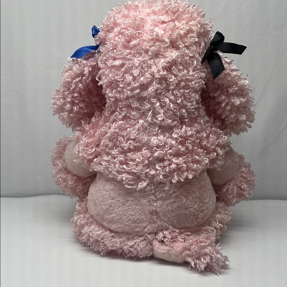 Retiered Build A Bear Pink Plush Poodle Dog - Picture 4 of 7
